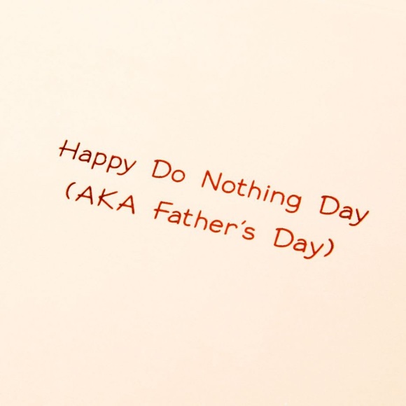 ⚡️5/$30⚡️Papyrus do nothing, Father’s Day card - Picture 3 of 8